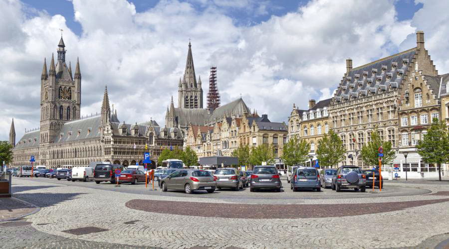 Wat zijn de populairste voertuigkeuzes in Ieper?